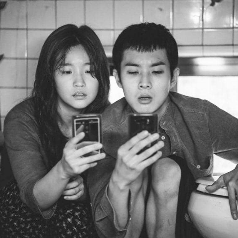 cuplikan film Parasite