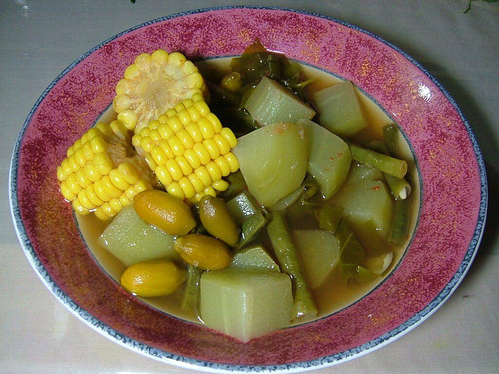ilustrasi sayur asem