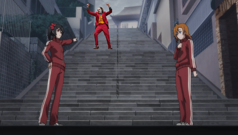 meme anime tentang badut