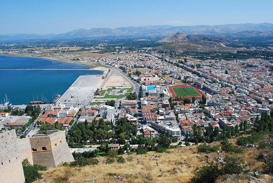 Kota Nafplio di Yunani