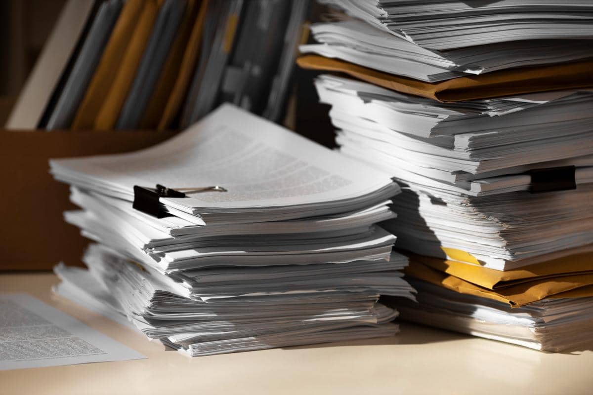 ilustrasi dokumen penting