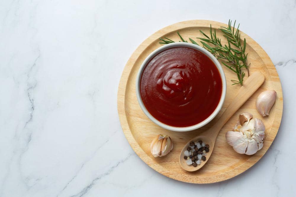 ilustrasi saus barbeque