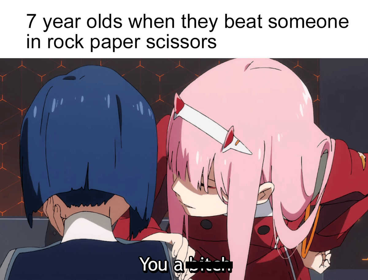 meme anime tentang suit