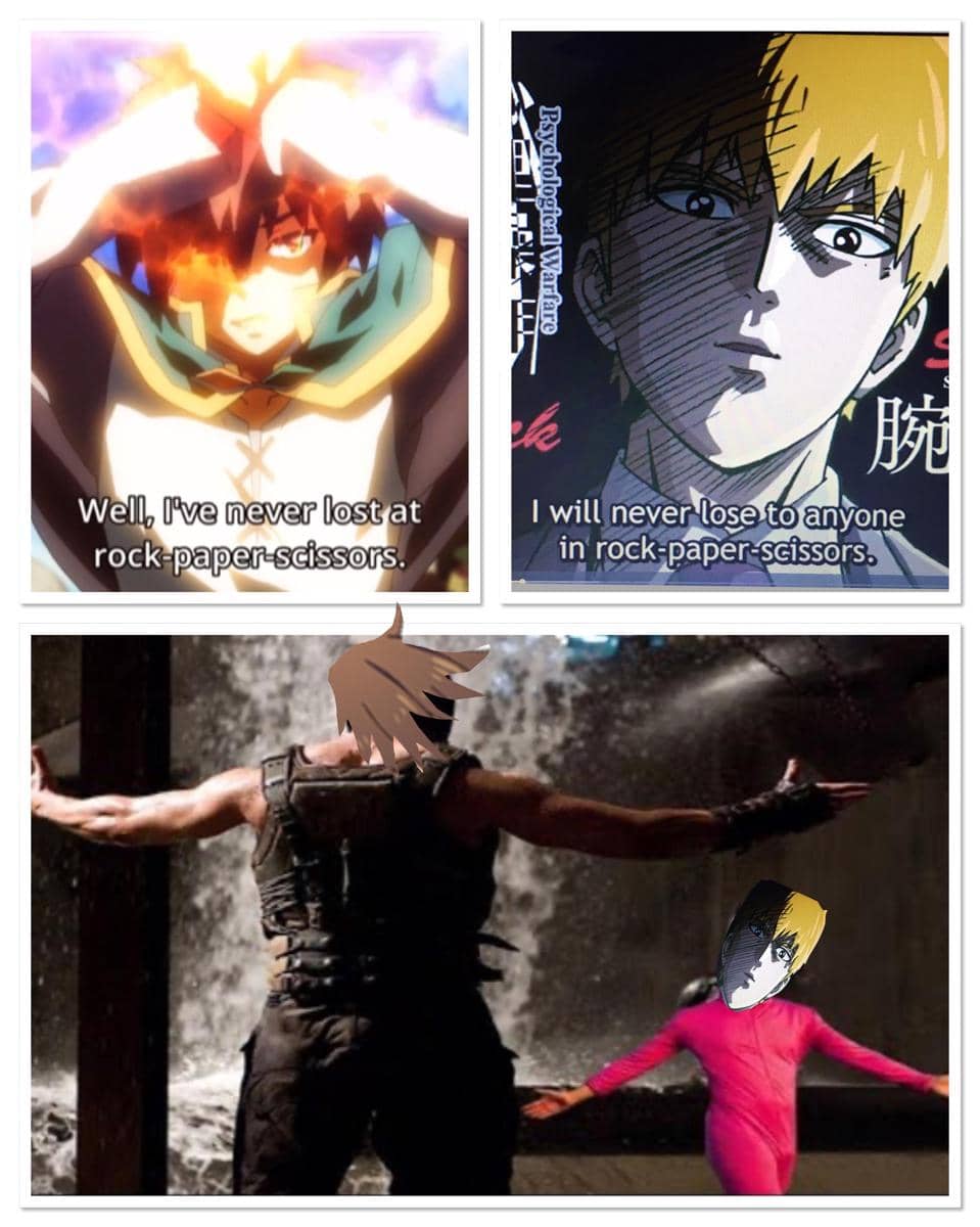 meme anime tentang suit