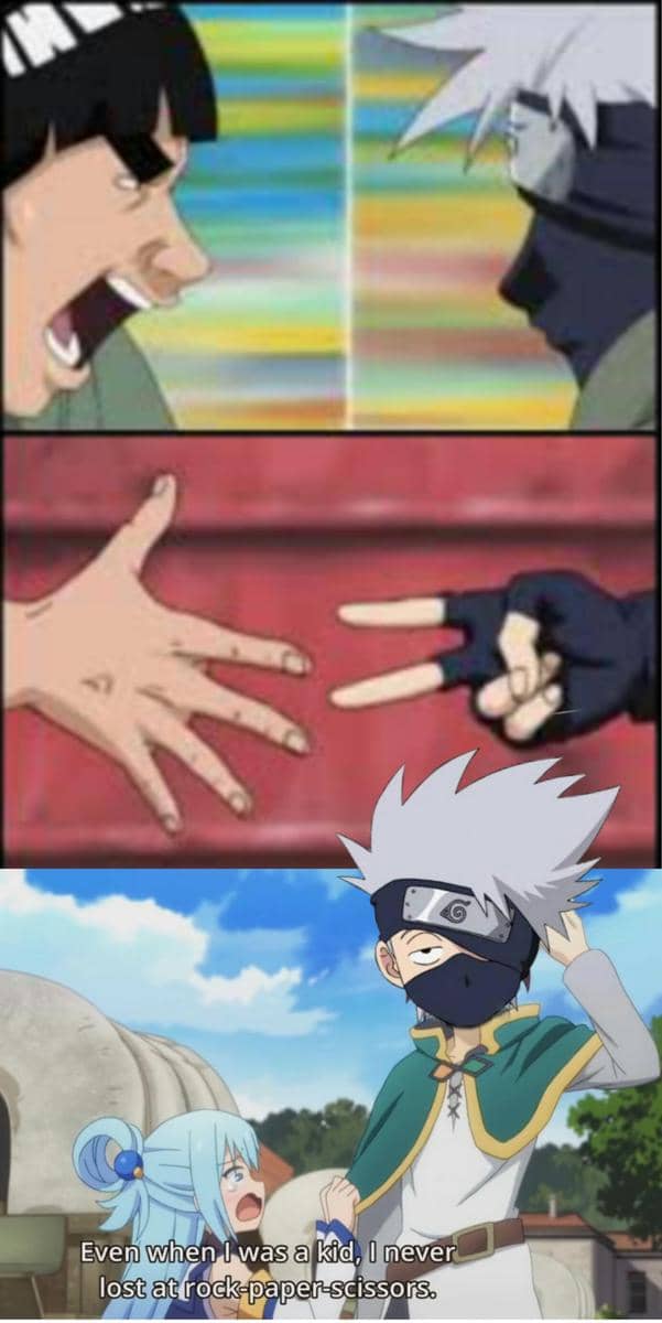 meme anime tentang suit