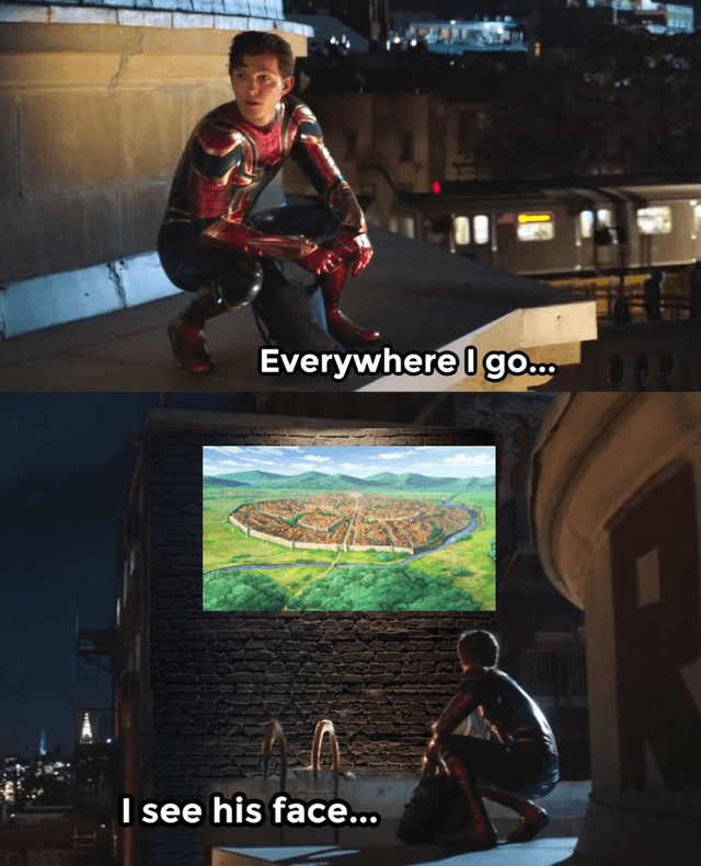 meme anime tentang kota