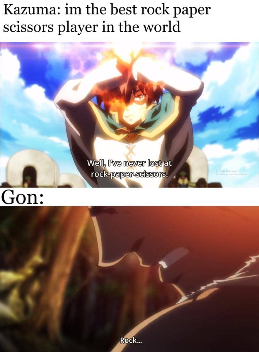 meme anime tentang suit