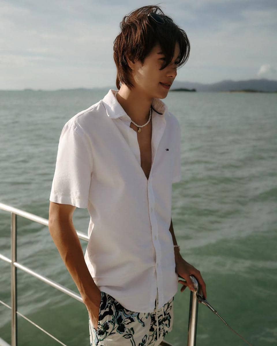 OOTD Summer Vacation ala Phuwin Tangsakyuen