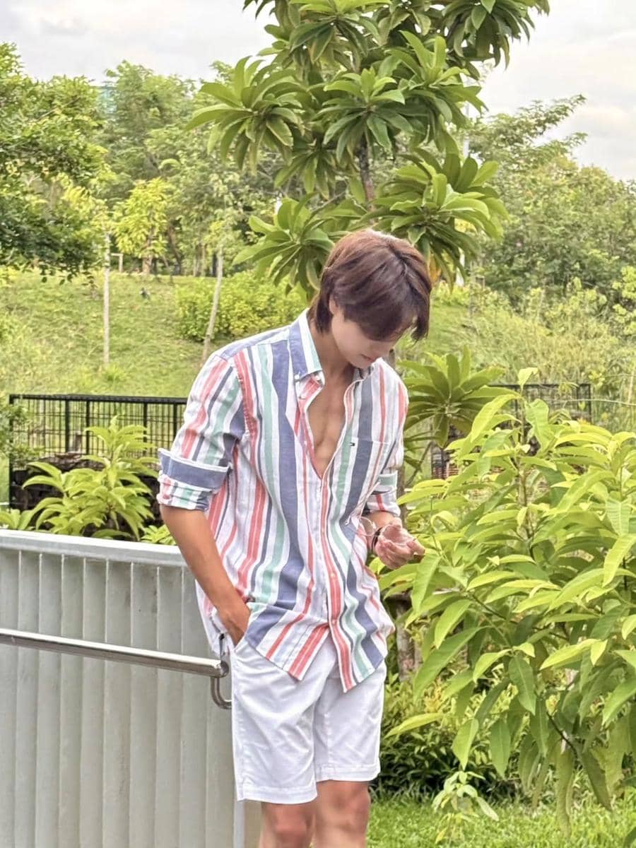 OOTD Summer Vacation ala Phuwin Tangsakyuen