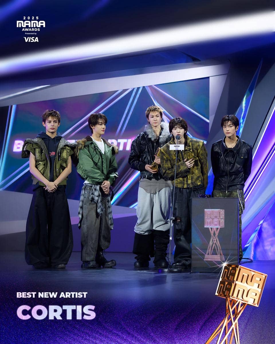 CORTIS mendapat penghargaan utama Best New Artist.
