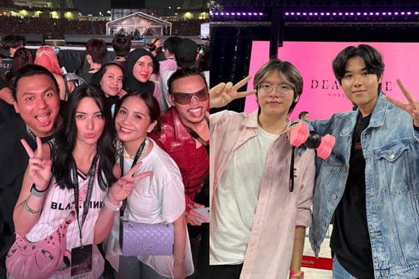 Artis Nonton Konser BLACKPINK di Singapura