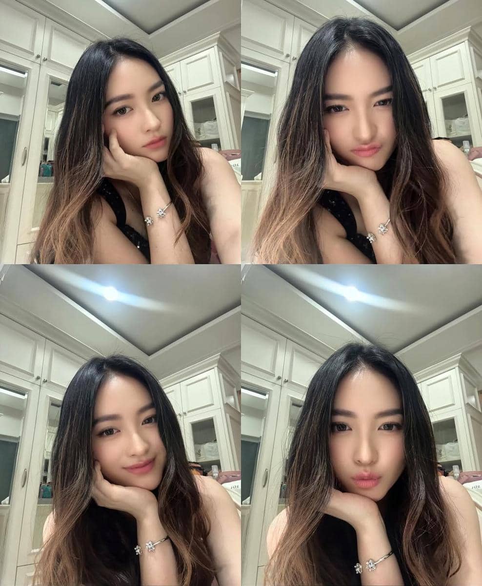 inspirasi makeup natural untuk kuliah ala Natasha Wilona 