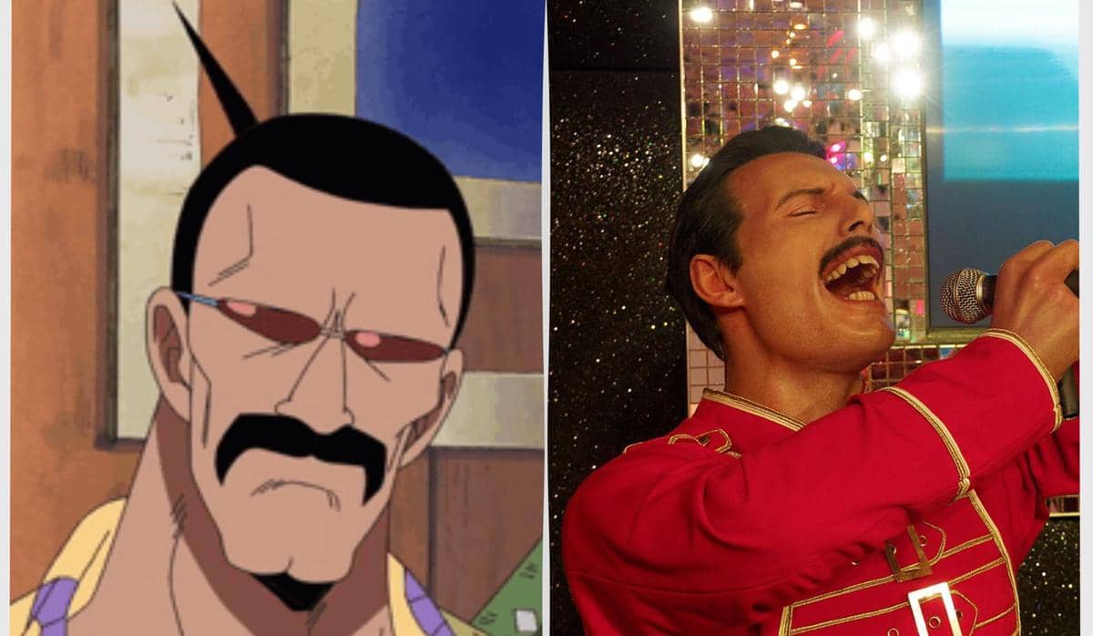 kemiripan Peeply Lulu dan Freddie Mercury