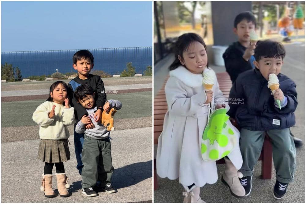 Abe Cekut playdate bareng Ritsuki dan Natsuki di Jepang.