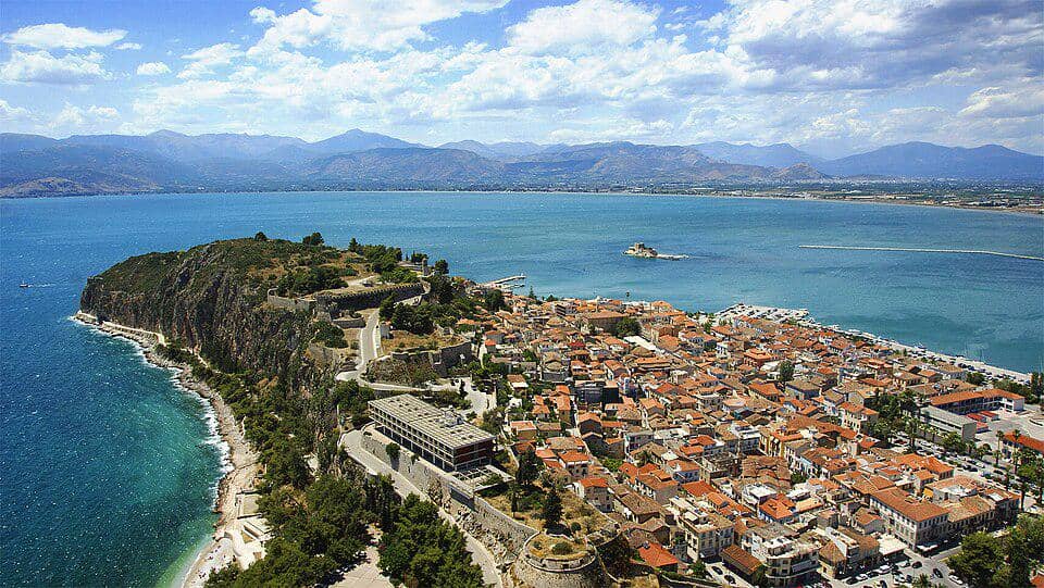 Kota Nafplio di Yunani