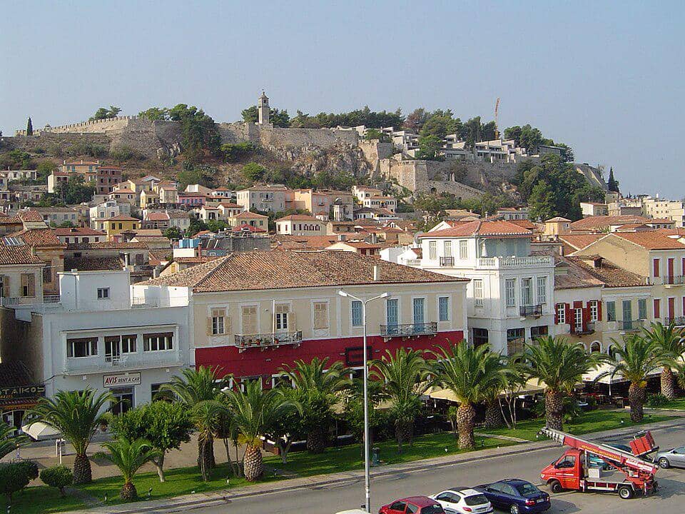 Kota Nafplio di Yunani