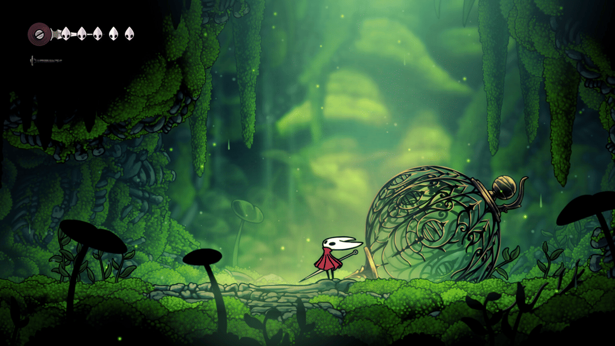 cuplikan gameplay Hollow Knight: Silksong