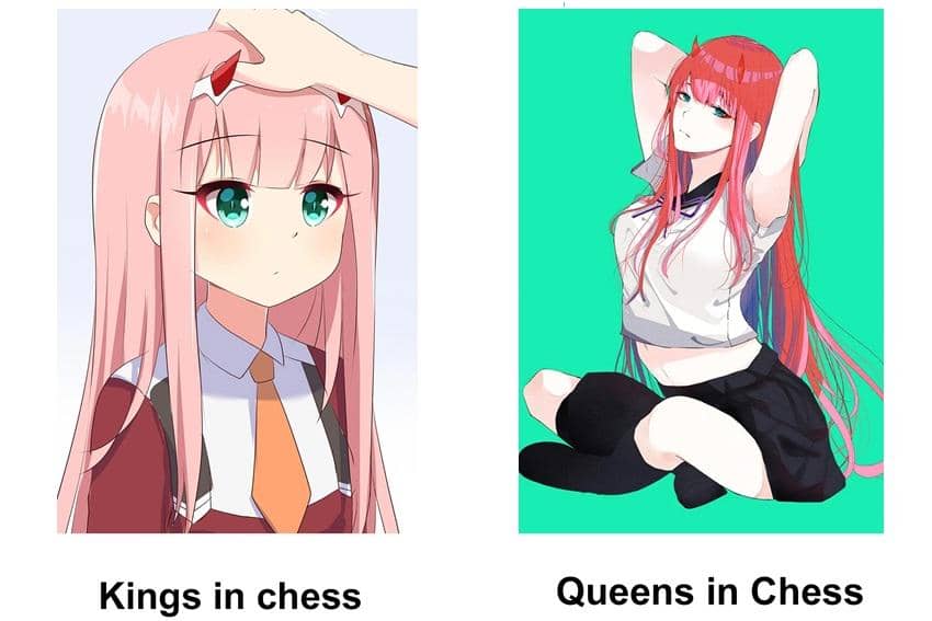 meme anime tentang catur