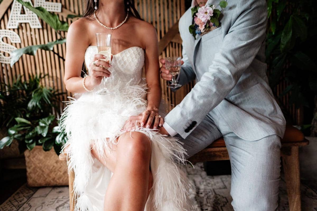 Ilustrasi wedding dress 