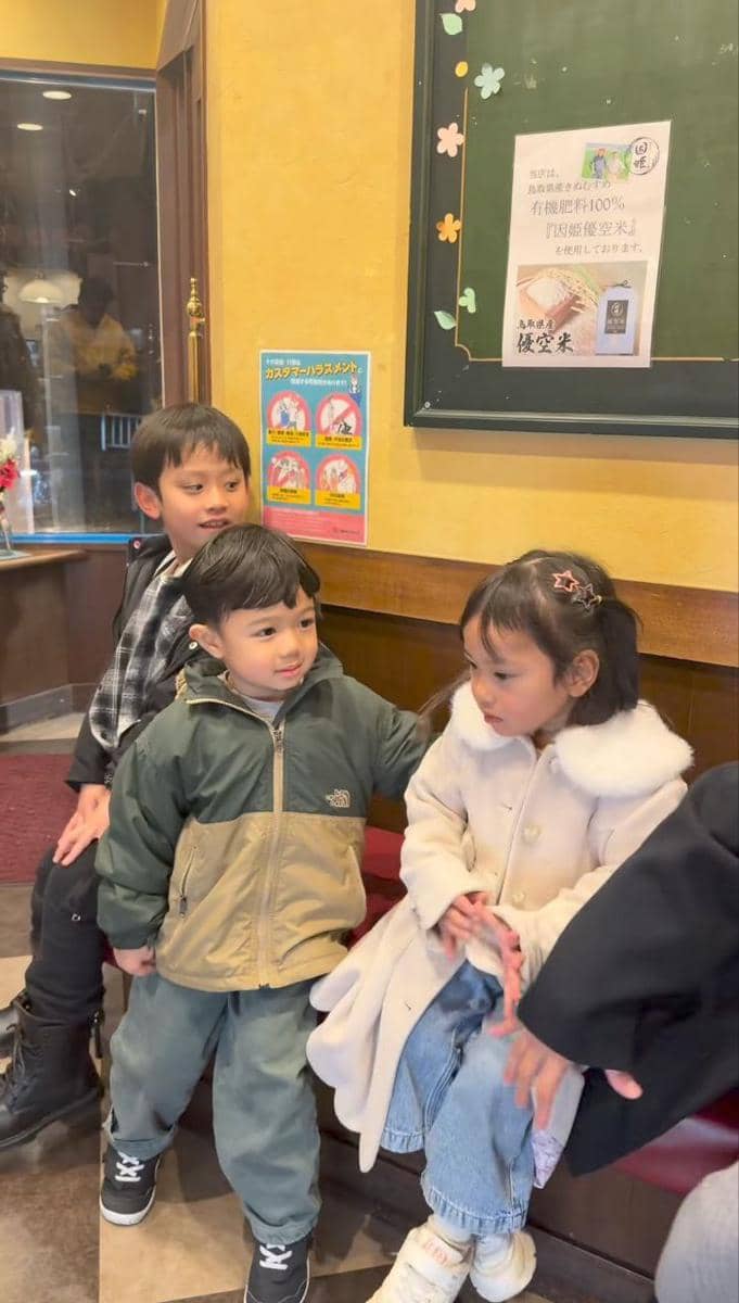 Abe Cekut playdate bareng Ritsuki dan Natsuki di Jepang.