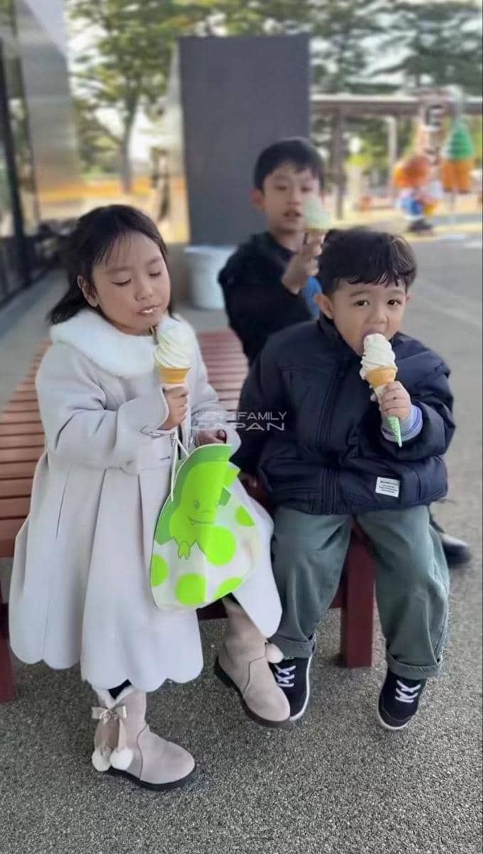 Abe Cekut playdate bareng Ritsuki dan Natsuki di Jepang.