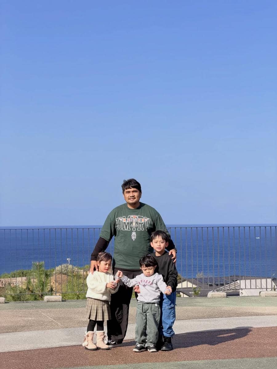 Abe Cekut playdate bareng Ritsuki dan Natsuki di Jepang.