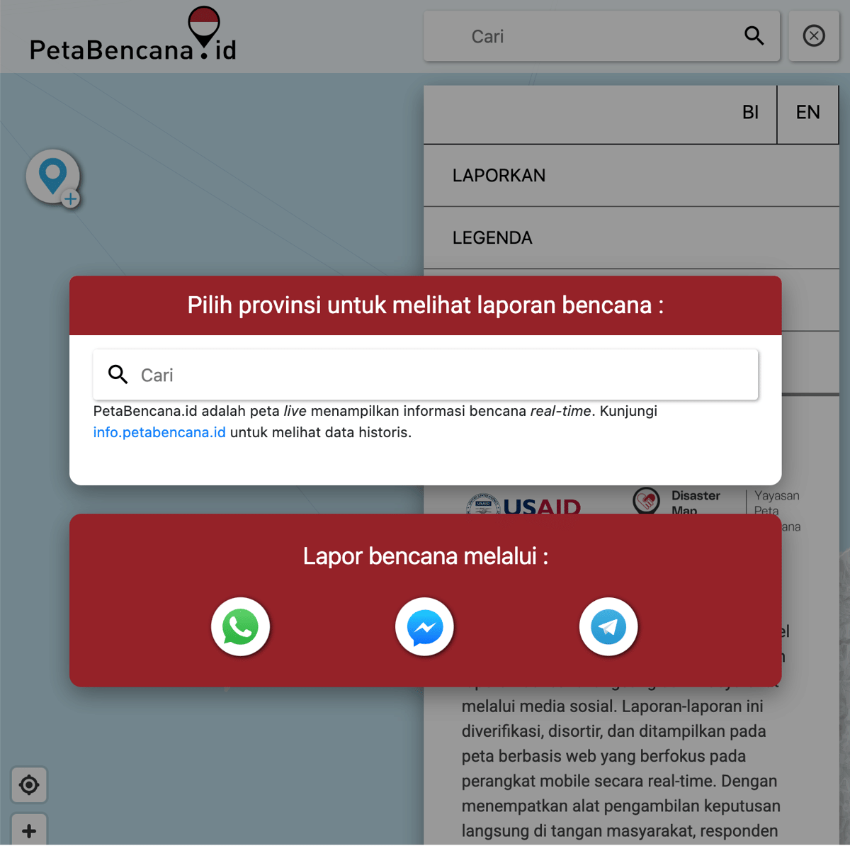 platform PetaBencana.id