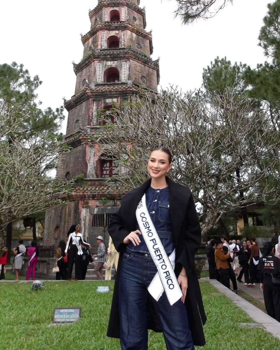 potret Ana Paola, Miss Cosmo Puerto Riko 2025