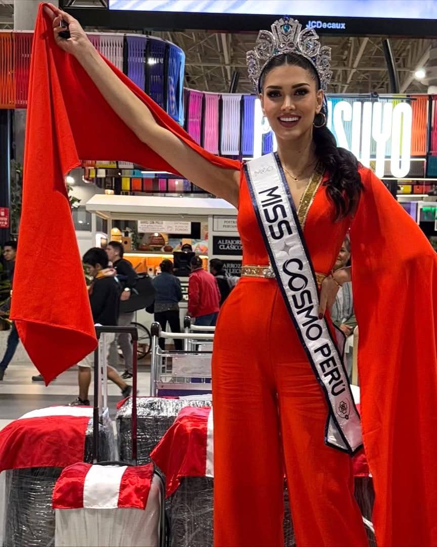 potret Kelin Rivera, Miss Cosmo Peru 2025