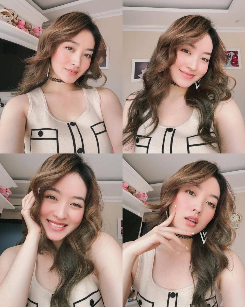 inspirasi makeup natural untuk kuliah ala Natasha Wilona 