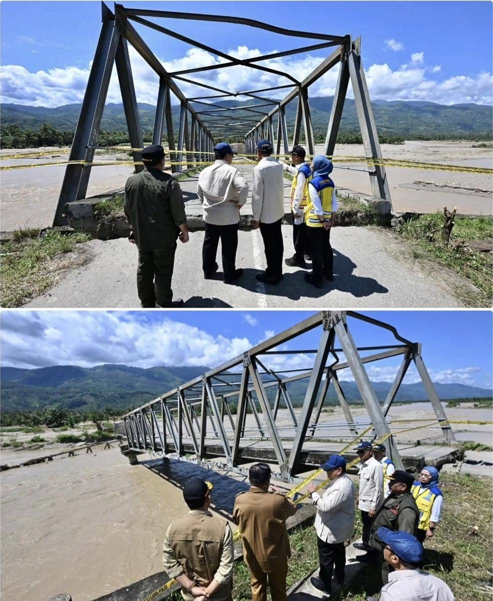 Prabowo, Banjir Sumatra