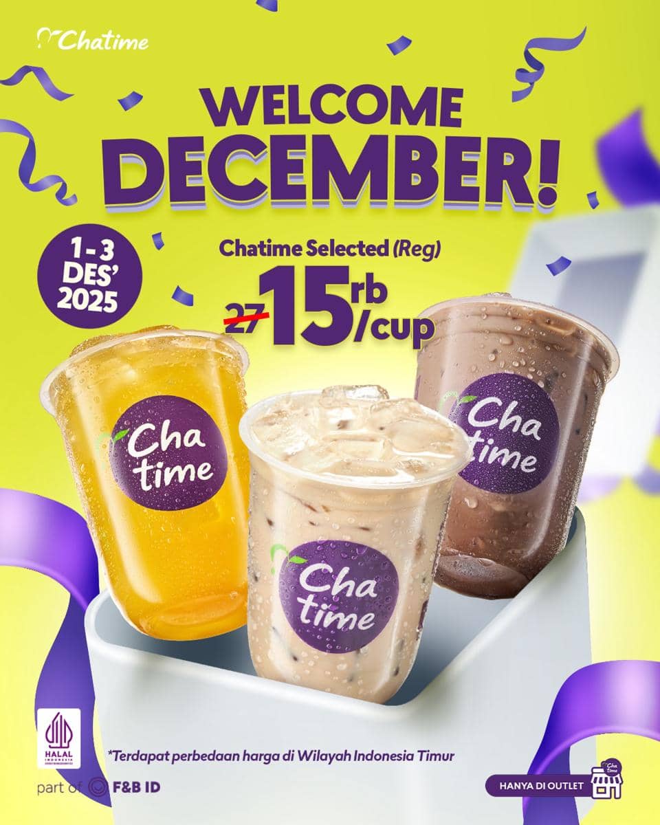 Promo Chatime Desember 2025 