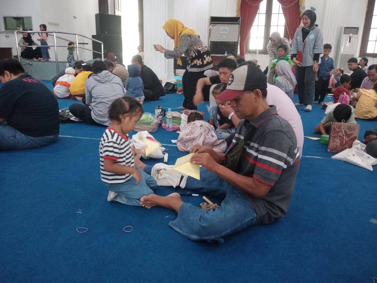 Kegiatan Main Sama BAPAK di Wisma Perdamaian Semarang. (Dok. Keluarga Kita)