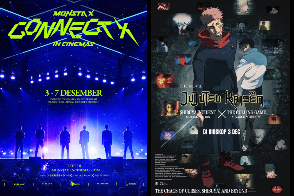 Daftar film Asia tayang di bioskop 1-7 Desember 2025