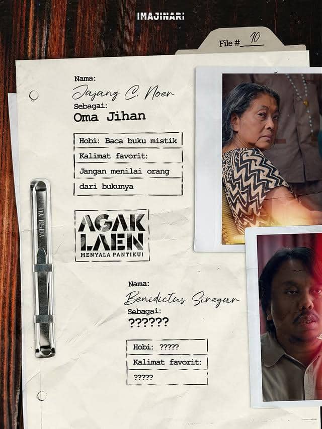 potret Jajang C. Noer di film Agak Laen: Menyala Pantiku