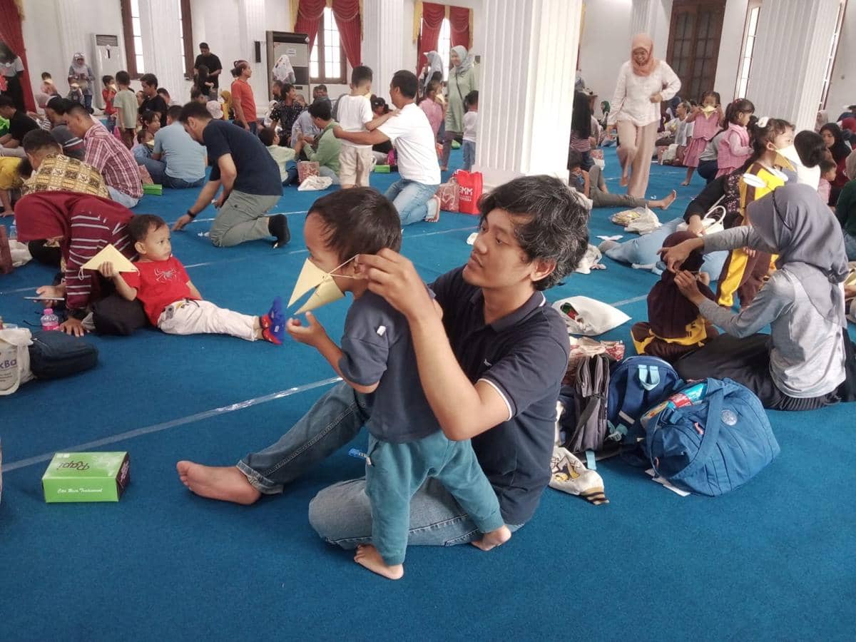 Kegiatan Main Sama BAPAK di Wisma Perdamaian Semarang. (Dok. Keluarga Kita)