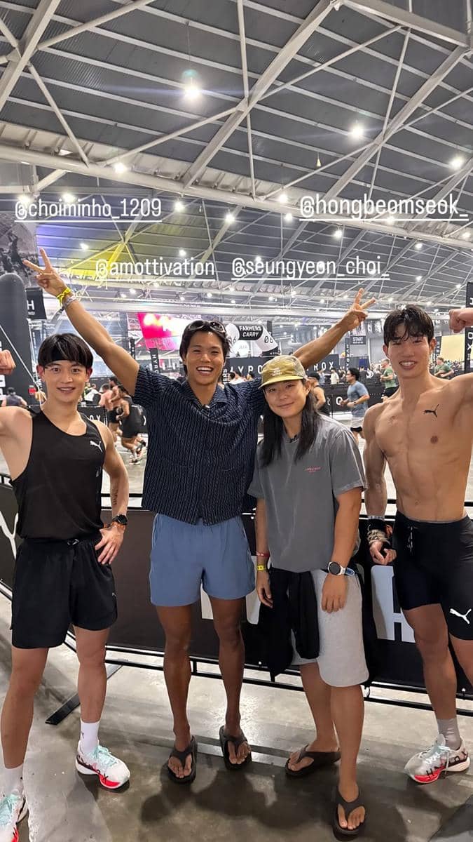 Minho SHINee ikut Hyrox di Singapura