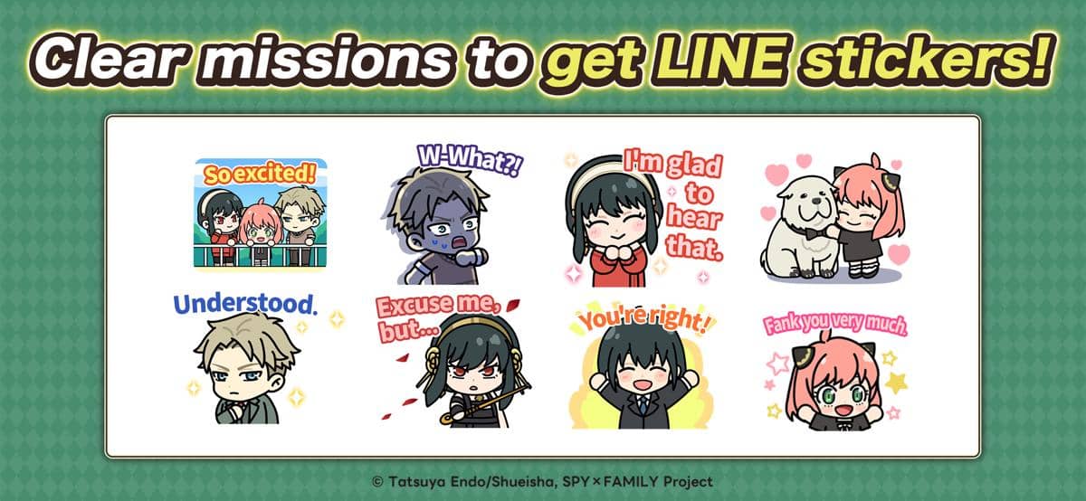 LINE Rangers x Spy x Family