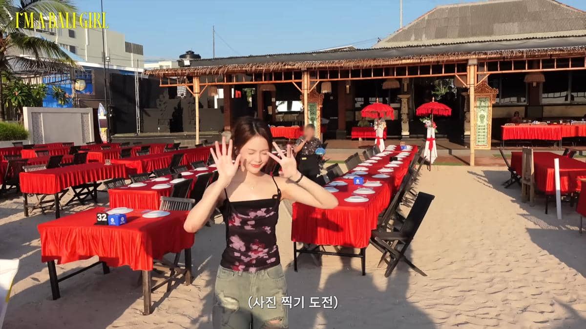 Potret Carmen Hearts2Hearts liburan ke Bali