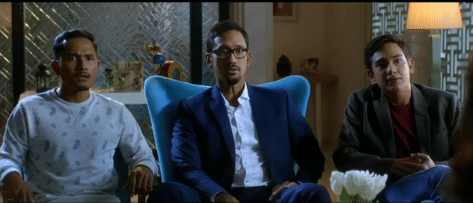 Film 3 Dara 2 tentang Bapak Rumah Tangga