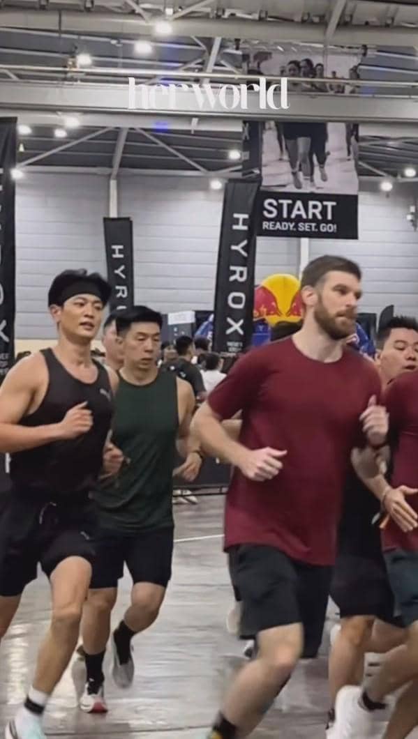 Minho SHINee ikut Hyrox di Singapura