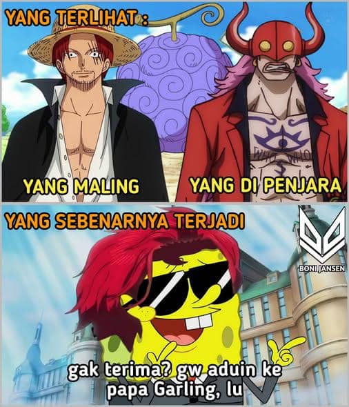 Meme Shanks dan Who's Who - One Piece