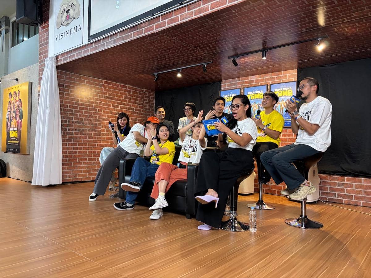 Jumpa pers Film Suka Duka Tawa, dalam agenda JAFF Market 2025, di JEC Yogyakarta, Senin (1/12/2025). (IDN Times/Herlambang Jati Kusumo)