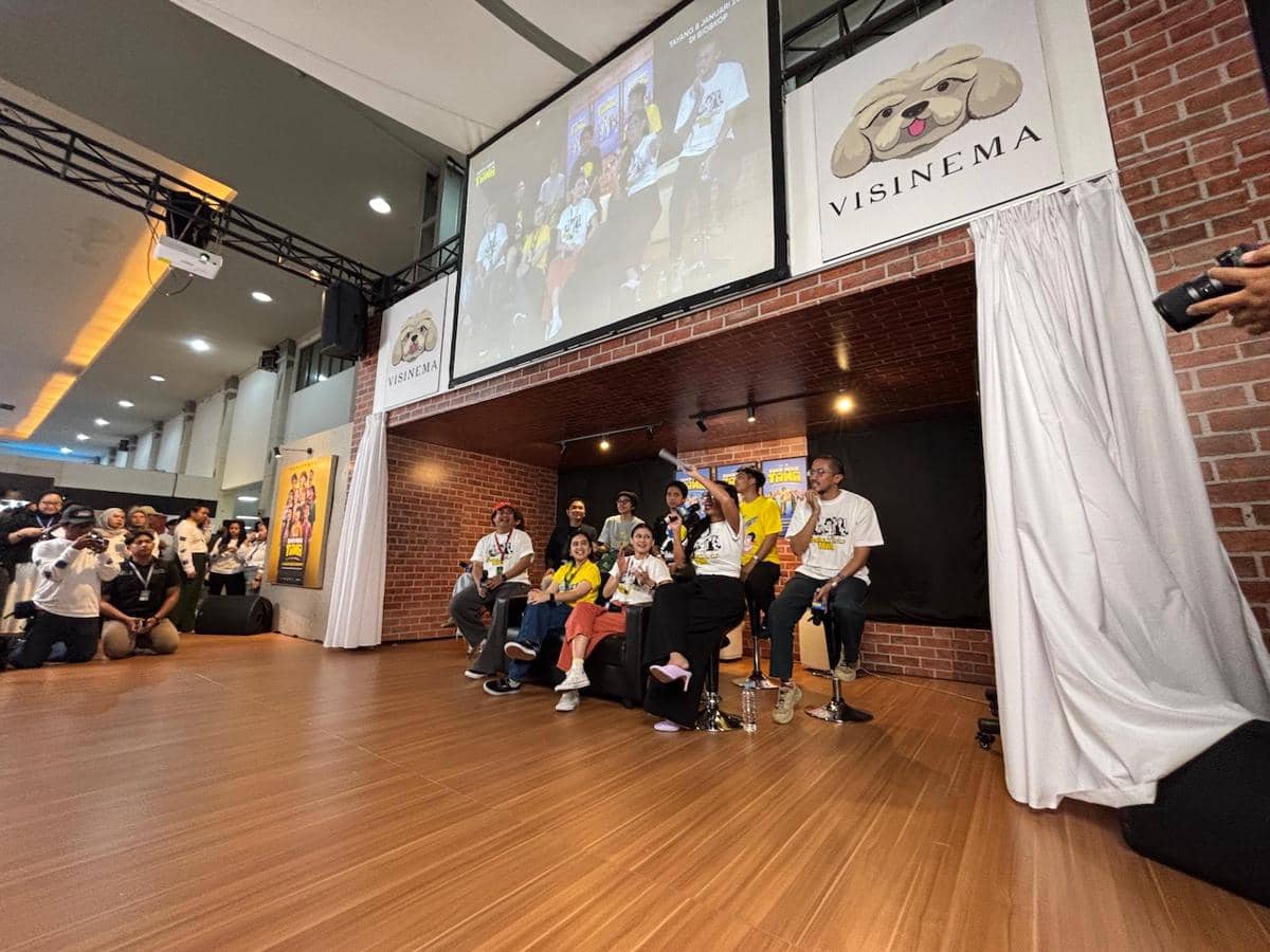 Jumpa pers Film Suka Duka Tawa, dalam agenda JAFF Market 2025, di JEC Yogyakarta, Senin (1/12/2025). (IDN Times/Herlambang Jati Kusumo)