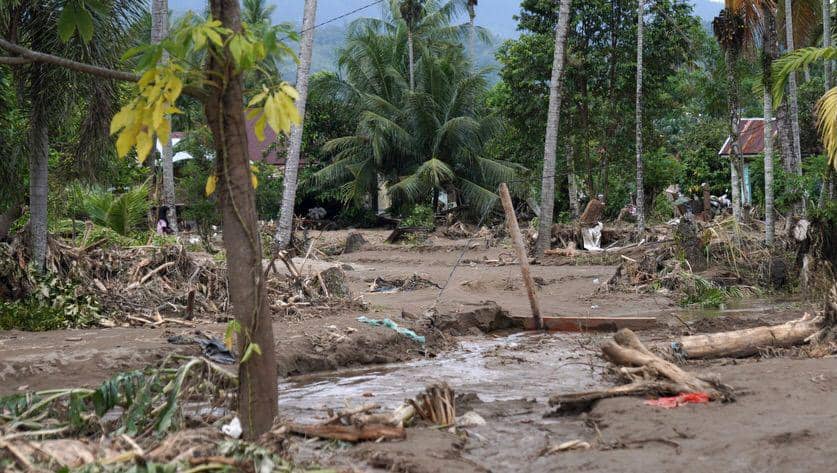 Wilayah terdampak banjir di Sumatra Barat