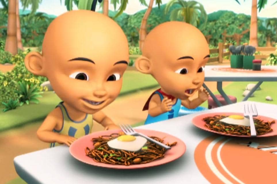daftar makanan yang bikin ngiler di serial Upin & Ipin