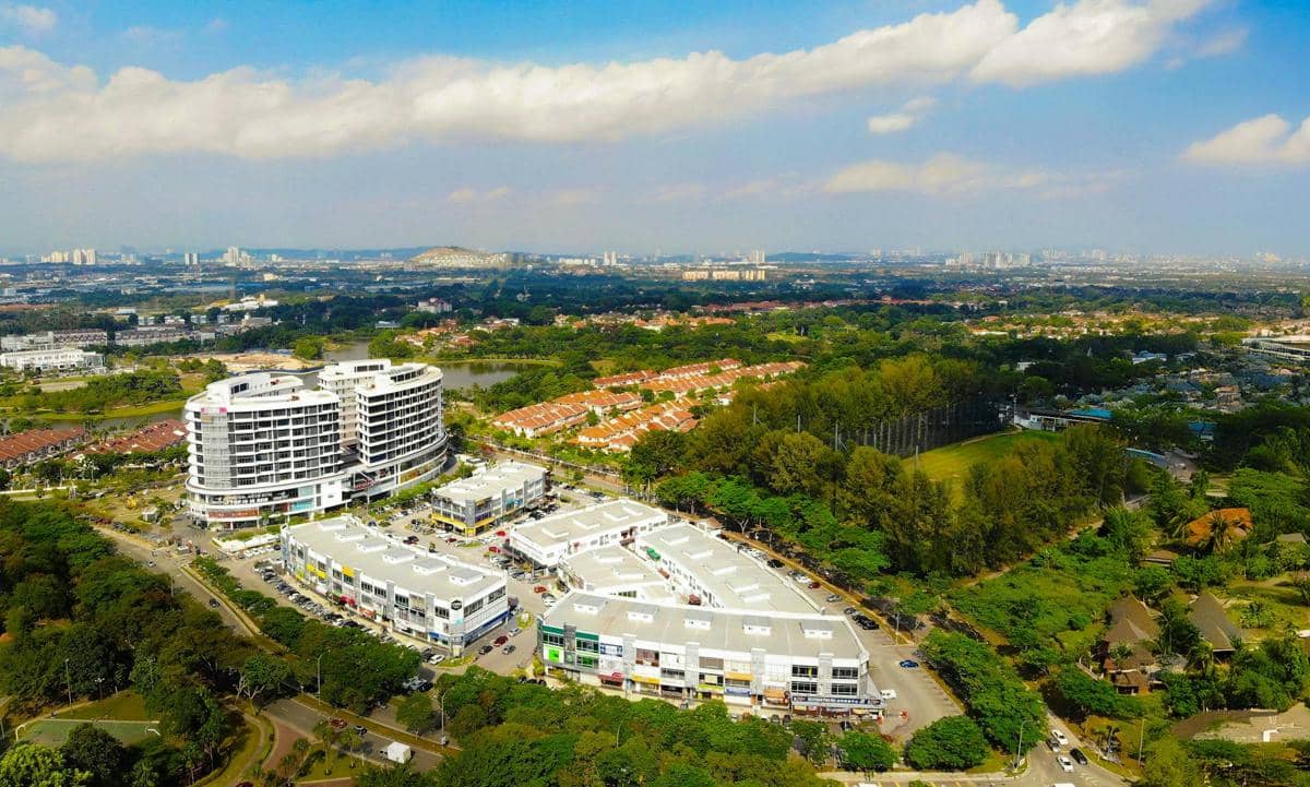 potret pemandangan Shah Alam