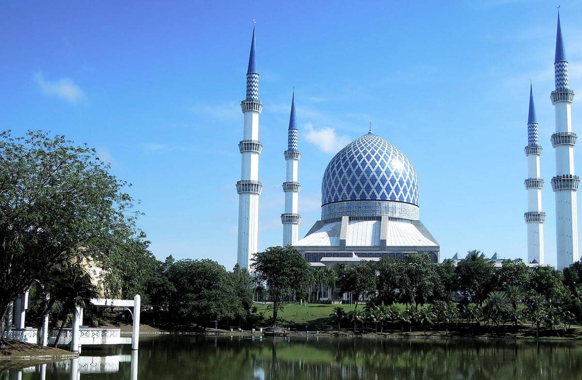 potret Masjid Sultan Salahuddin Abdul Aziz Shah