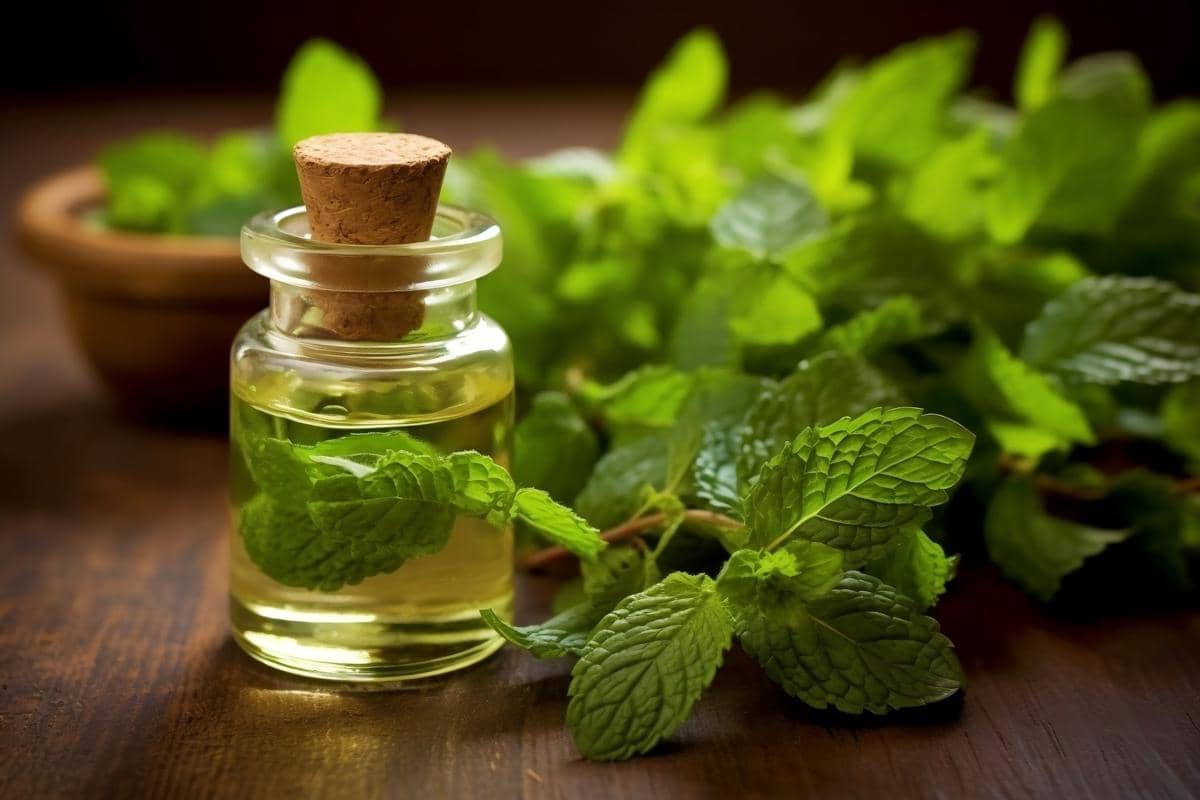 ilustrasi ekstrak mint