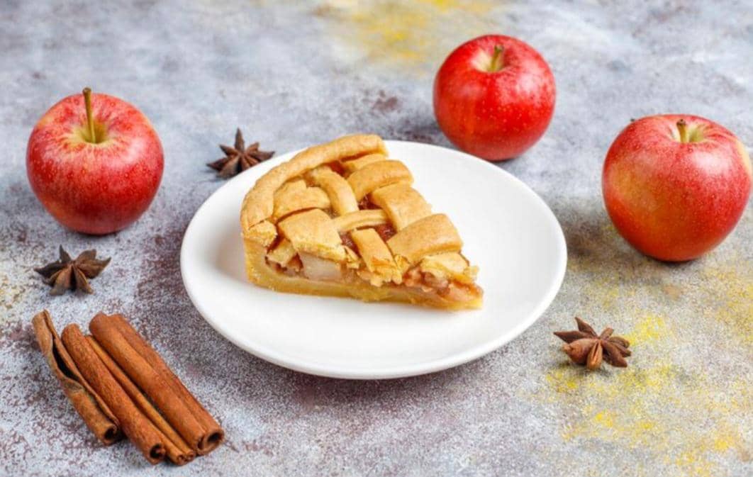 ilustrasi apel strudel 